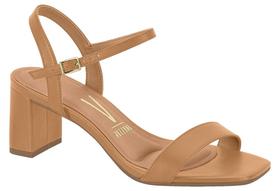 Sandália Feminina Casual Salto Bloco Vizzano Sandália Feminina Casual Salto Bloco Vizzano