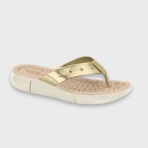 Sandália Feminina Casual Ultra Conforto Modare 7142129 Creme