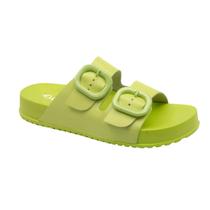 Sandalia Feminina Chinelo Tiras Em material sintético Sandalia Feminina Chinelo Tiras Em material sintético