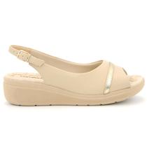 Sandália Feminina Comfortflex 2486404 Joanete Salto Flatform