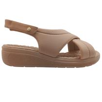 Sandalia feminina comfortflex 2486405 calce facil ortopedica anatomica