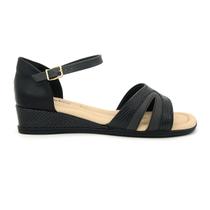 Sandália Feminina Comfortflex 2570303 Calcanhar Fechado Leve