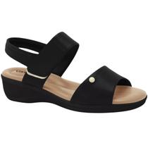 Sandalia Feminina ComfortFlex Confortavel Calce Facil Ajustavel Fascite Plantar Esporão Ortopédica Ref: 88302 Sandalia Feminina ComfortFlex Confortavel Calce Facil Ajustavel Fascite Plantar Esporão Ortopédica Ref: 88302