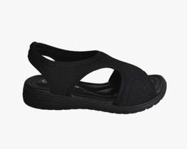 Sandália Feminina Comfortflex Lycra Confortável 2551302 Sandália Feminina Comfortflex Lycra Confortável 2551302
