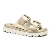 SANDÁLIA FEMININA COMFORTFLEX PAPETE SLIDE FLATFORM conforto