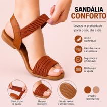 Sandália Feminina Confortável Casual Antiderrapante .14 Sandália Feminina Confortável Casual Antiderrapante .14