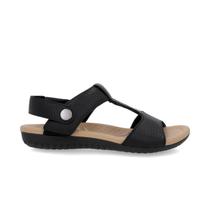 Sandália Feminina Conforto Anatômico Usaflex R1880 Preto