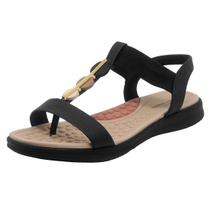 Sandália Feminina Conforto Pedrarias Estilo Flatform Modare Sandália Feminina Conforto Pedrarias Estilo Flatform Modare