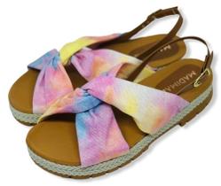 Sandália Feminina Conforto Tie Dye