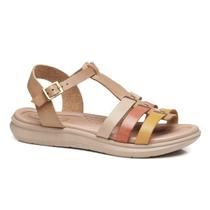 Sandália Feminina Couro Salto Baixo Pegada Comfort 232817 Cor:ColoridoTamanho:37 Sandália Feminina Couro Salto Baixo Pegada Comfort 232817 Cor:ColoridoTamanho:37