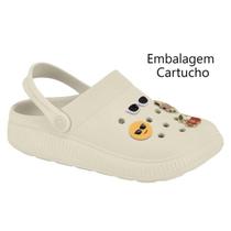 Sandália Feminina Crocks UltraConfort Moleca 5832 - Branco Off Sandália Feminina Crocks UltraConfort Moleca 5832 - Branco Off