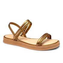 Sandália feminina dakota calce fácil flatform conforto leve Sandália feminina dakota calce fácil flatform conforto leve