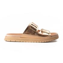 Sandália Feminina Dakota Flatform Metalizado Rose - Y6701