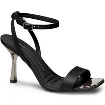 Sandália Feminina Dakota Metalizada Festa Salto Fino Agulha Y0192