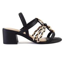 Sandália Feminina Dakota Salto Bloco Confortável Moda Y8211 Sandália Feminina Dakota Salto Bloco Confortável Moda Y8211