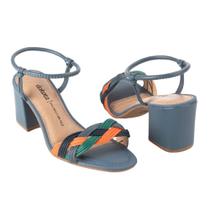 Sandália Feminina Dakota Salto Bloco Esmeralda Citrus Sandália Feminina Dakota Salto Bloco Esmeralda Citrus