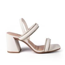 Sandália Feminina Dakota Salto Bloco Rives Bege Cream Y8361 Sandália Feminina Dakota Salto Bloco Rives Bege Cream Y8361