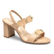 Sandalia Feminina Dakota Salto Grosso Alto Tiras Metal Elástico Moda Casual Ref: Y8762 Sandalia Feminina Dakota Salto Grosso Alto Tiras Metal Elástico Moda Casual Ref: Y8762
