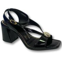 Sandália Feminina Dakota Salto Grosso Médio Adulto Confortável