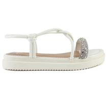 Sandália Feminina Dakota Tendência Flatform Brilho Y7631