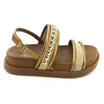 Sandália Feminina Dakota Y7822 - Bronze Sandália Feminina Dakota Y7822 - Bronze