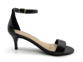 Sandália Feminina de Couro Marlinês Salto Fino 5610