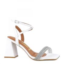 Sandália Feminina De Salto Bloco Vizzano 6464.119.24448 Sandália Feminina De Salto Bloco Vizzano 6464.119.24448