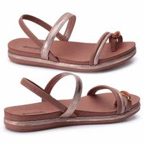 Sandália Feminina Dedo Flatform Anatômica Mississipi MF452 - Sandália Feminina Dedo Flatform Anatômica Mississipi MF452 -