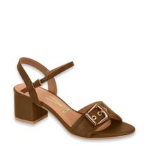 Sandália Feminina Fivela Vizzano Salto Baixo Grosso 62911184