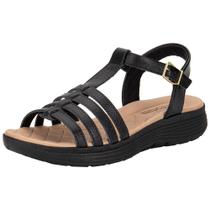 Sandália feminina flat comfortflex 2543402 Sandália feminina flat comfortflex 2543402