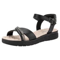 Sandália Feminina Flat Comfortflex Solado antiderrapante