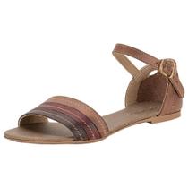 Sandália feminina flat miss western 120