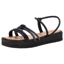 Sandália feminina flat mississipi - q9792