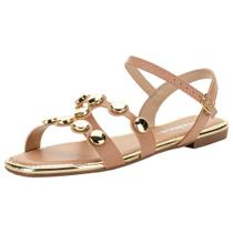 Sandália feminina flat moleca 5435550