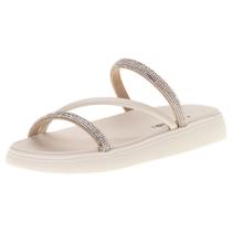 Sandália feminina flat moleca - 5469121