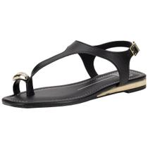 Sandália feminina flat moleca 5559103 Sandália feminina flat moleca 5559103
