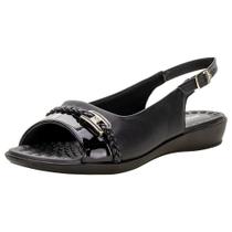 Sandália feminina flat piccadilly - 500349