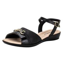 Sandália feminina flat piccadilly 500397