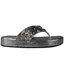 Sandália Feminina Flat Suzana Santos Metalizado 4424.85461 Sandália Feminina Flat Suzana Santos Metalizado 4424.85461