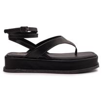 Sandália Feminina Flatform Asa Delta Confortável Moda Sandália Feminina Flatform Asa Delta Confortável Moda