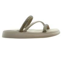 Sandalia Feminina Flatform Brilho Strass Tira Moleca 5469.121.28277 Sandalia Feminina Flatform Brilho Strass Tira Moleca 5469.121.28277