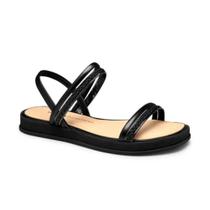 Sandalia Feminina Flatform Calce Facil Dakota Y8441