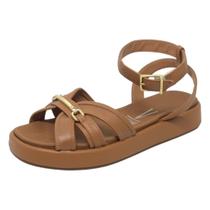 Sandália Feminina Flatform Conforto Moderna Vizzano