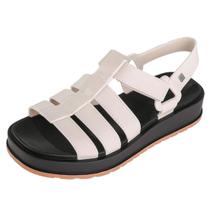 Sandália Feminina Flatform Gladiadora Zaxy Conectada 18421