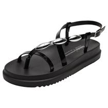 Sandália Feminina Flatform Prática Peças Brilhantes Dakota Sandália Feminina Flatform Prática Peças Brilhantes Dakota