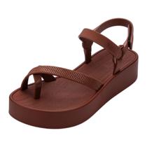 Sandália Feminina Flatform Tira de Dedo Sun Leblon Melissa Sandália Feminina Flatform Tira de Dedo Sun Leblon Melissa