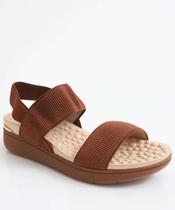 Sandália Feminina Flatform Tiras Modare Marrom-18213