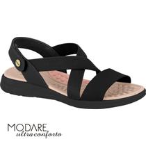 Sandalia Feminina Gladiadora Esporão Ortopedica Napa Floater Modare 7174.104