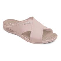 Sandalia Feminina Harmony Boaonda Original Ortopedica Chinelo Fascite Plantar Esporao Liso Original Lancamento