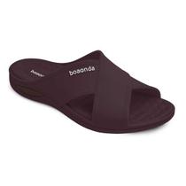 Sandalia Feminina Harmony Boaonda Original Ortopedica Chinelo Fascite Plantar Esporao Liso Original Lancamento